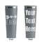 Inspirational Quotes Grey RTIC Everyday Tumbler - 28 oz. - Front and Back