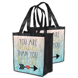Inspirational Quotes Grocery Bag