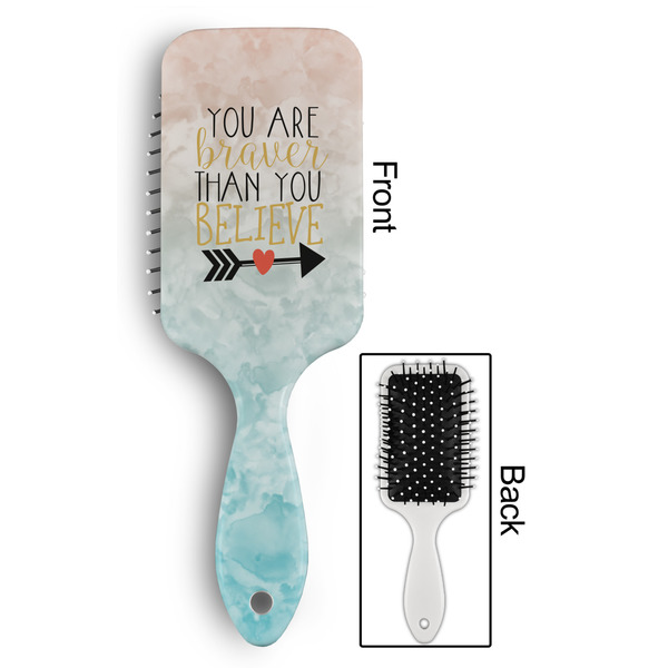 Inspirational Quotes Hair Brush - Approval