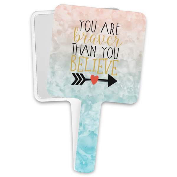 Custom Inspirational Quotes Hand Mirror