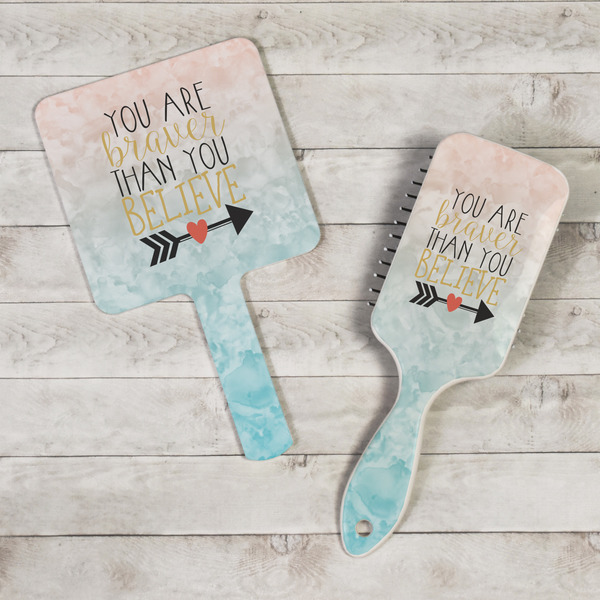 Inspirational Quotes Hand Mirrors - In Context
