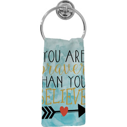 Inspirational Quotes Hand Towel - Full Print