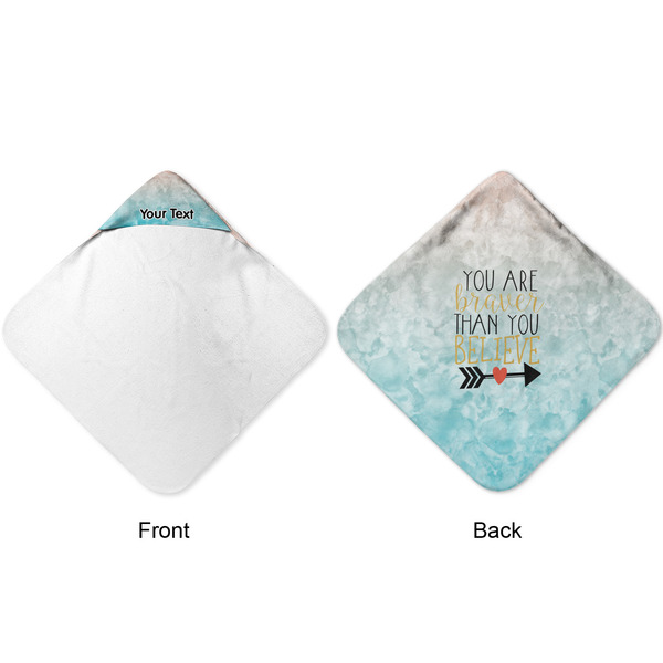 Inspirational Quotes Hooded Baby Towel- Approval