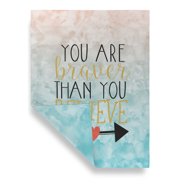 Inspirational Quotes House Flags - Double Sided - FRONT FOLDED