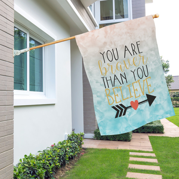 Inspirational Quotes House Flags - Single Sided - LIFESTYLE