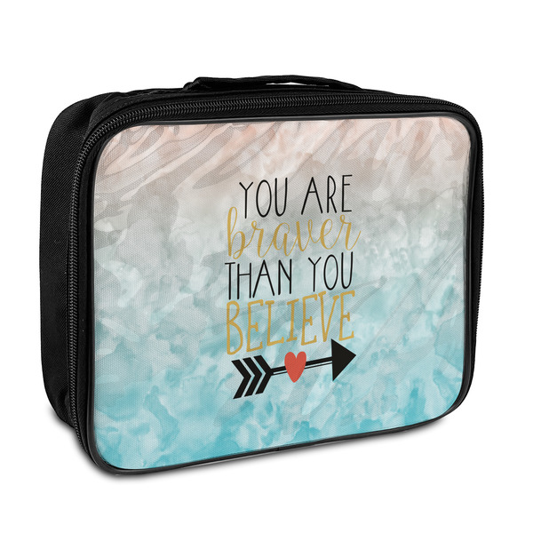 Custom Inspirational Quotes Insulated Lunch Bag