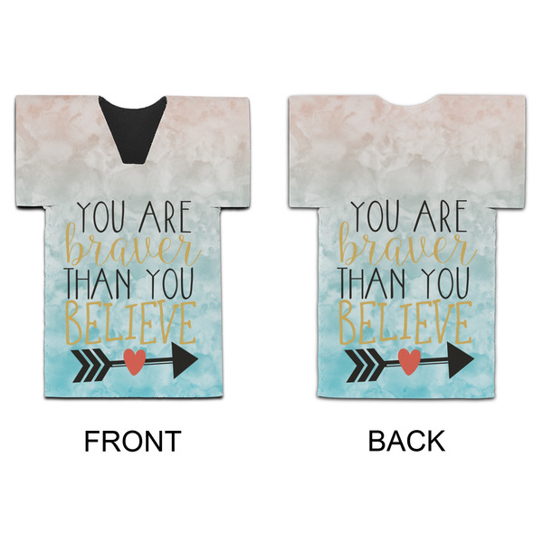 Inspirational Quotes Jersey Bottle Cooler - APPROVAL