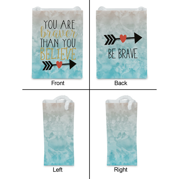 Inspirational Quotes Jewelry Gift Bag - Gloss - Approval