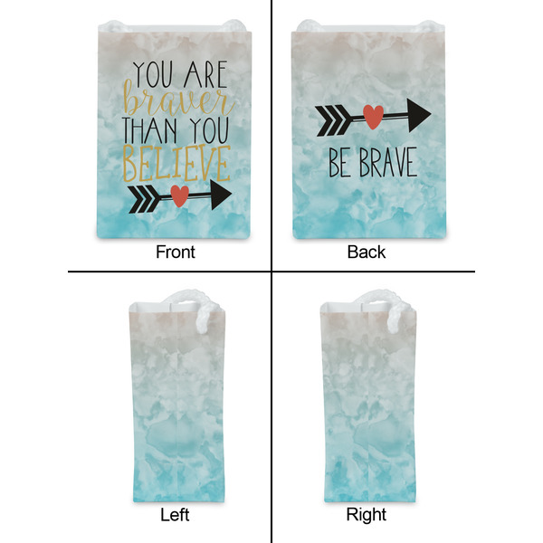 Inspirational Quotes Jewelry Gift Bag - Matte - Approval