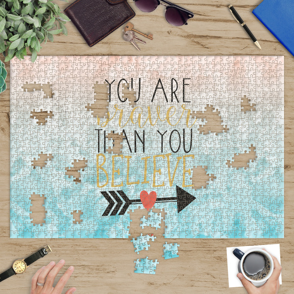 Inspirational Quotes Jigsaw Puzzle 1014 Piece - In Context