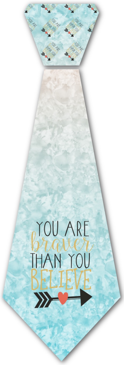 Inspirational Quotes Iron On Tie (Personalized) YouCustomizeIt