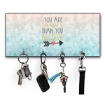 Inspirational Quotes Key Hanger w/ 4 Hooks