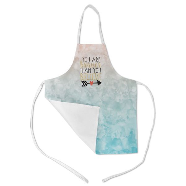 Inspirational Quotes Kid's Aprons - Medium - Main (med/lrg)
