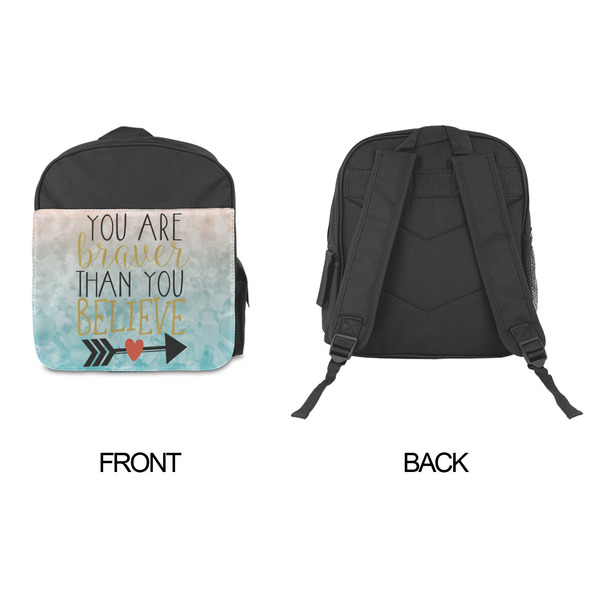 Inspirational Quotes Kid's Backpack - Approval