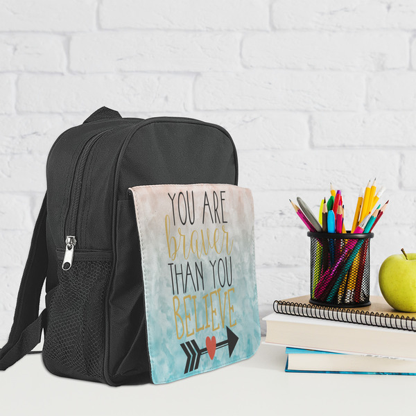 Inspirational Quotes Kid's Backpack - Lifestyle