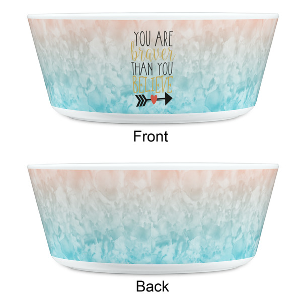 Inspirational Quotes Kids Bowls - APPROVAL