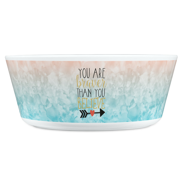 Inspirational Quotes Kids Bowls - FRONT