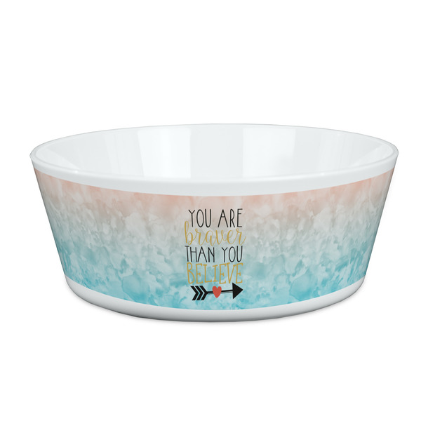 Custom Inspirational Quotes Kid's Bowl