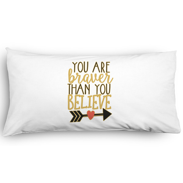 Custom Inspirational Quotes Pillow Case - King - Graphic