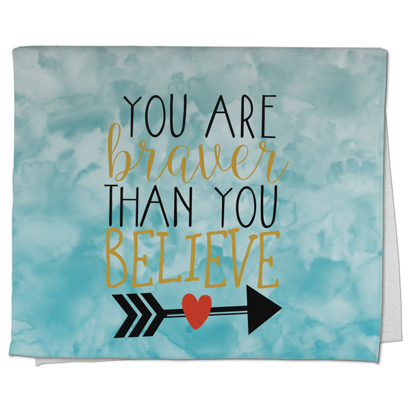 Custom Inspirational Quotes Kitchen Towel - Poly Cotton