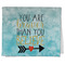 Inspirational Quotes Kitchen Towel - Poly Cotton - Folded Half
