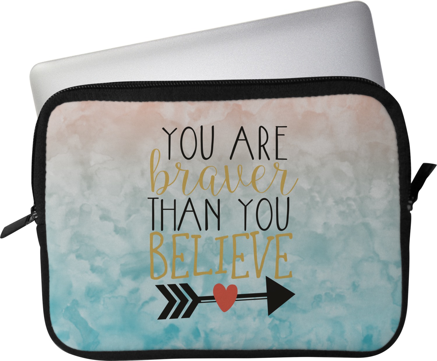 Custom Inspirational Quotes Laptop Sleeve / Case YouCustomizeIt