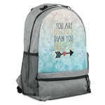 Inspirational Quotes Backpack - Grey