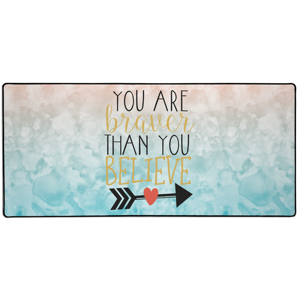Custom Inspirational Quotes 3XL Gaming Mouse Pad - 35" x 16"