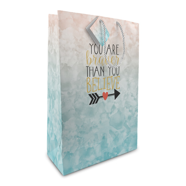 Custom Inspirational Quotes Large Gift Bag