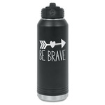 Inspirational Quotes Water Bottles - Laser Engraved - Front & Back