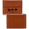 Inspirational Quotes Leather Business Card Holder Front Back Single Sided - Apvl