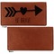 Inspirational Quotes Leather Checkbook Holder Front and Back Single Sided - Apvl