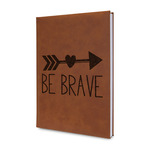 Inspirational Quotes Leather Sketchbook - Small - Double Sided