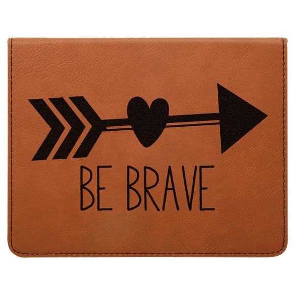 Inspirational Quotes Leatherette 4-Piece Wine Tool Set Flat