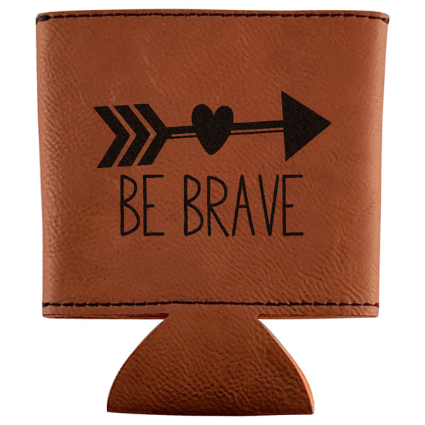 Custom Inspirational Quotes Leatherette Can Sleeve