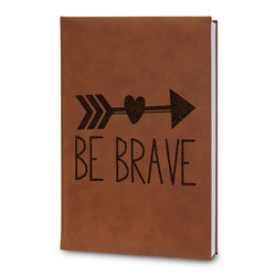 Inspirational Quotes Leatherette Journal - Large - Double Sided