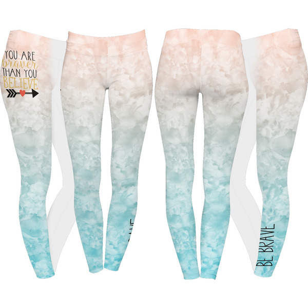 Inspirational Quotes Leggings Turn Around - Apvl