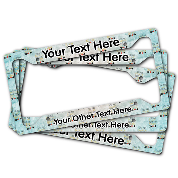 Inspirational Quotes License Plate Frames - (PARENT MAIN)