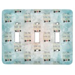 Inspirational Quotes Light Switch Cover (3 Toggle Plate)
