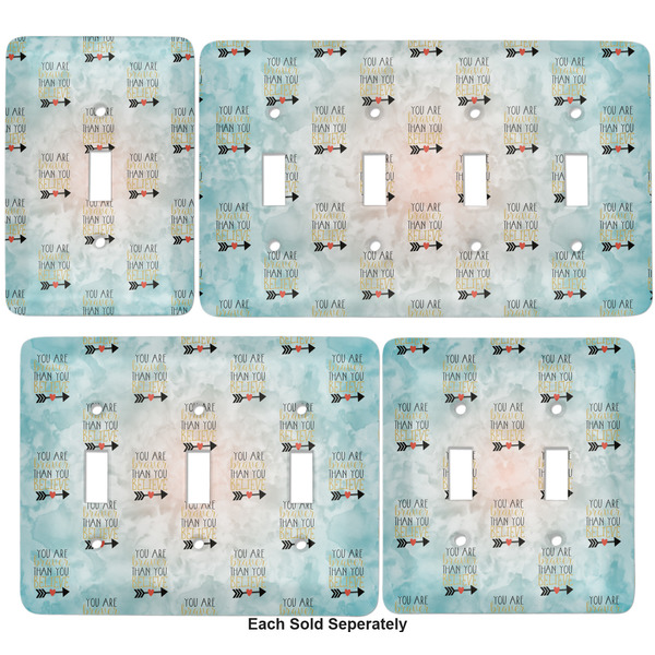 Inspirational Quotes Light Switch Covers all sizes