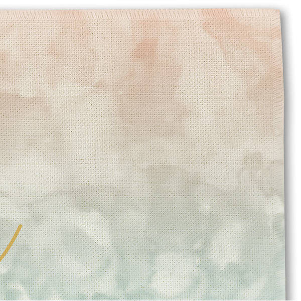 Inspirational Quotes Linen Placemat - DETAIL