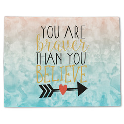 Inspirational Quotes Single-Sided Linen Placemat - Single