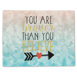 Inspirational Quotes Single-Sided Linen Placemat - Single
