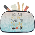 Inspirational Quotes Makeup / Cosmetic Bag - Medium