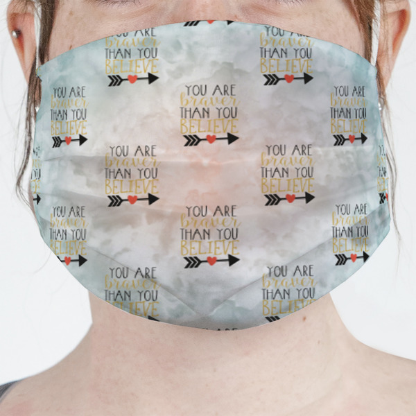 Custom Inspirational Quotes Face Mask Cover