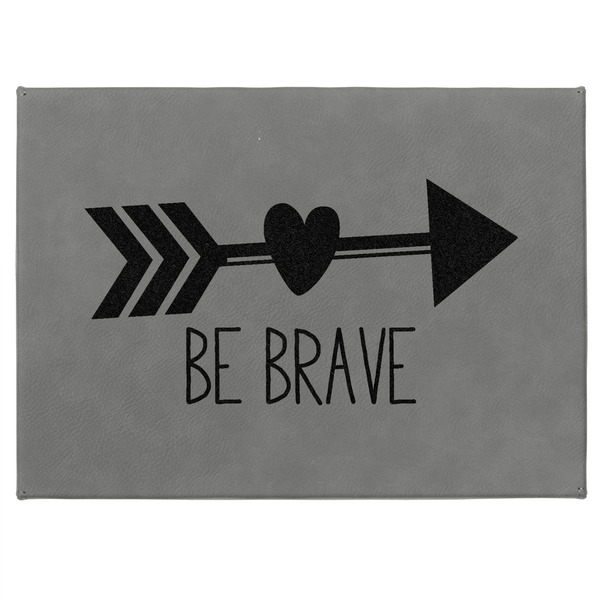 Inspirational Quotes Medium Gift Box with Engraved Leather Lid - Approval