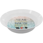 Inspirational Quotes Melamine Bowl