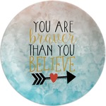 Inspirational Quotes Melamine Plate - 10"