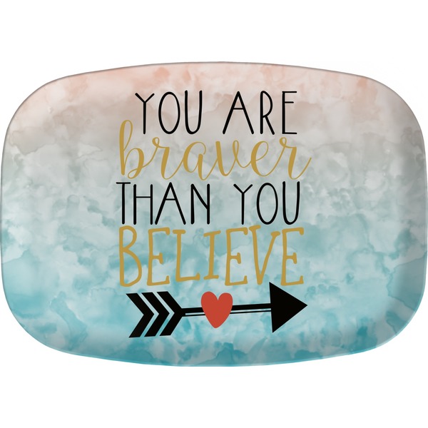 Custom Inspirational Quotes Melamine Platter