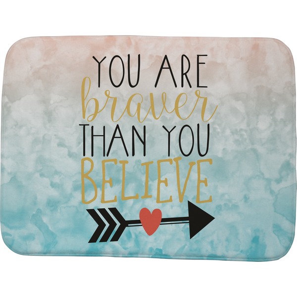 Custom Inspirational Quotes Memory Foam Bath Mat - 48"x36"